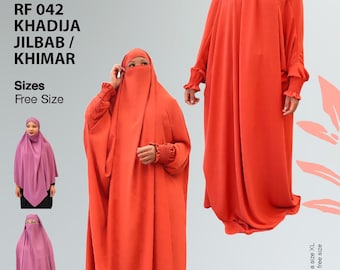 RF042 - Khadija Jilbab / Khimar Sewing Pattern