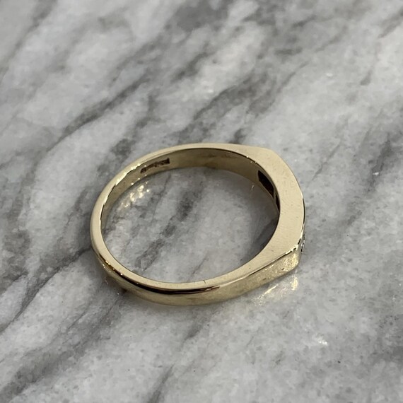 Ruby, Aquamarine & Diamond Channel Set Band Ring … - image 10