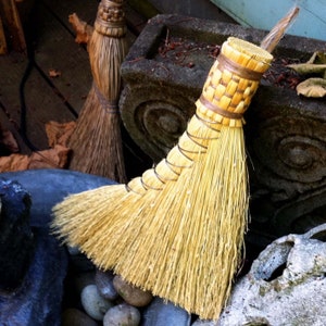 Turkey Wing Broom Traditional Shaker Style Hand Broom Table Brush Crumb Brush Small Handmade Decorative Broom