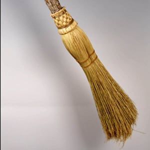 Witchy Necessity Authentic Adult-Sized Besom Broom for Halloween Magic & Decor Choose Unique Crooked or Regular Broomstick Design image 3