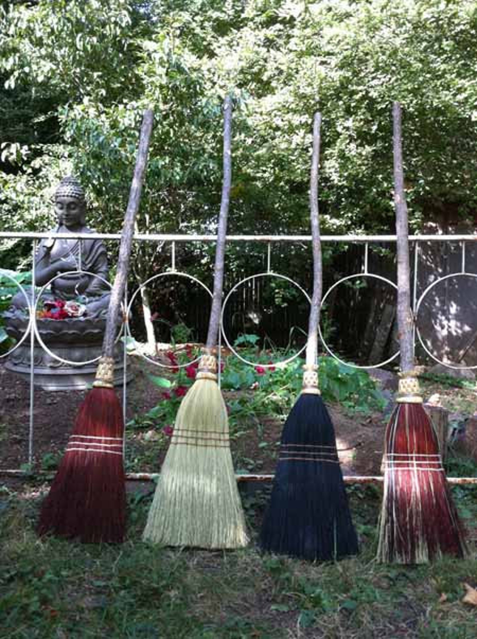 Hand Carved Kitchen Broom Sweeper in your choice of Natural Etsy