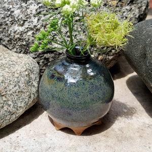 Bud Vase With Six Feet, Little 6-Legged Ceramic