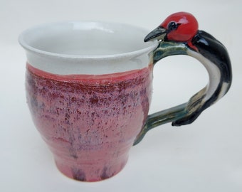 Red Headed Woodpecker Mug