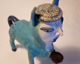 Centaur Fantasy Ceramic Bottle or Vase