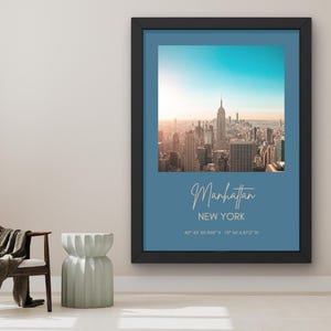 Poster Städte Manhattan Premium Qualität download groß