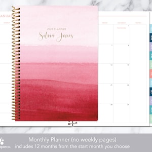Pink or Teal 2017 Midi Organiser Diary Address book & Pen Week to View format 