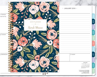 personalized planner etsy
