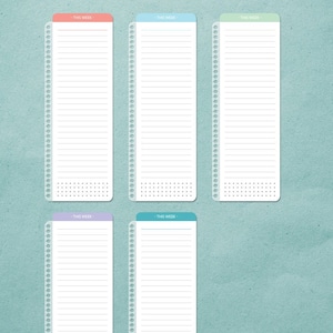 PAGEMARKER for planner bookmark clip-in page marker | laminated wet erase checklist notes