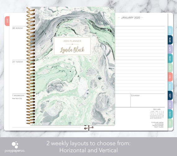 Planner 2020 2020 2021 Weekly Planner Calendar Student Etsy wentworth academic calendar 2021