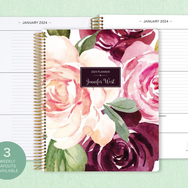 Plum Paper Planner Etsy