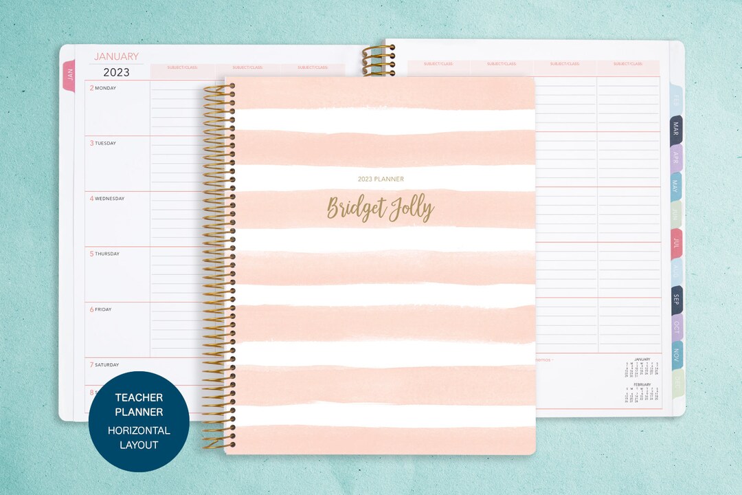 Teacher Planner 8.5x11 20242025 Lesson Plan Calendar Weekly Teacher