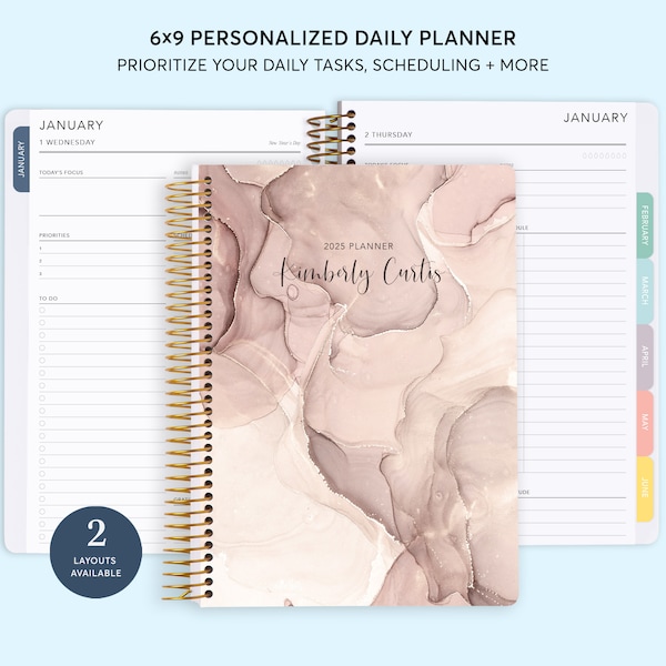 Daily Hourly Planner Etsy
