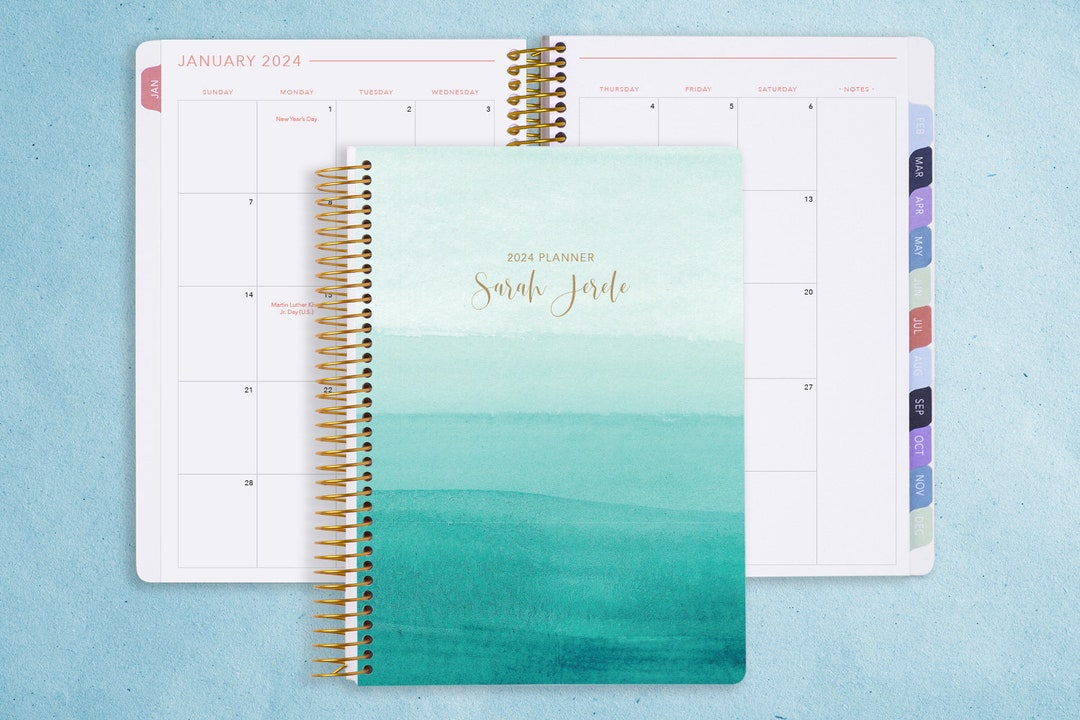 MONTHLY PLANNER 2023 2024 No Weekly View Choose Your Start Month 12