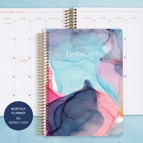 Small Monthly Planner Etsy