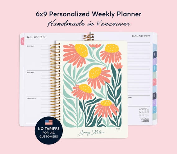 thumbnail image 2 of 2025-2026 Academic Planner - 9x11 Weekly & Monthly Planner From July 2025 To June 2026 With Monthly Tabs 2 of 13