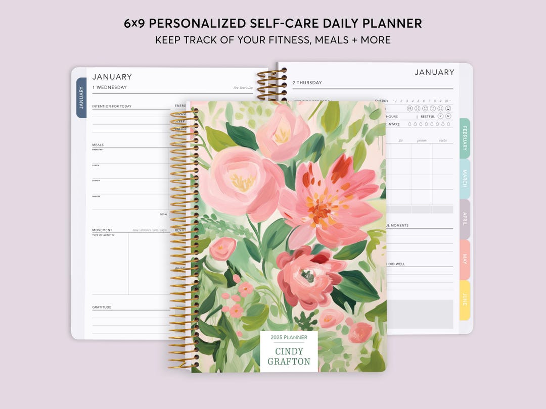 Self Care Journal Personalized, Wellness Journal, Mental Health Planner ...
