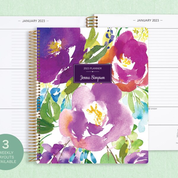 Large Print Planner Etsy