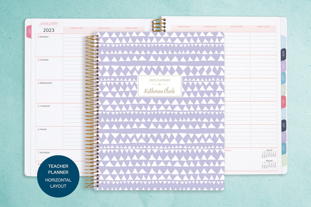 Teacher Planner 8.5x11 20242025 Lesson Plan Calendar Weekly Teacher