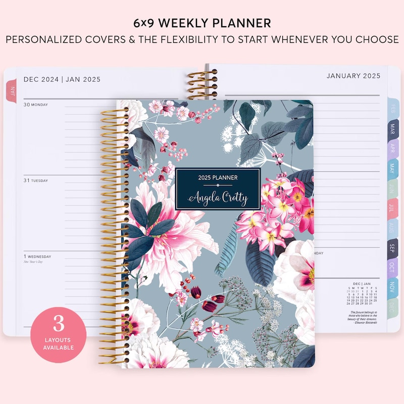 Personalized Mom Planner 2025 Etsy