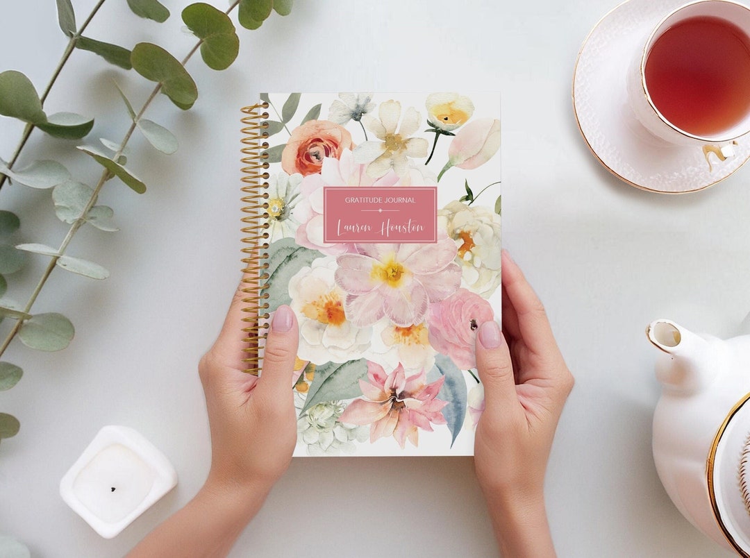GRATITUDE JOURNAL | Daily Journal With Prompts | Affirmation Journal I ...