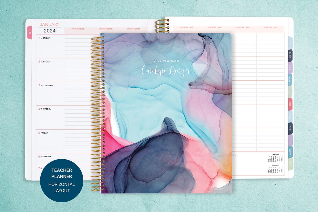 Teacher Planner 8.5x11 20242025 Lesson Plan Calendar Weekly Teacher