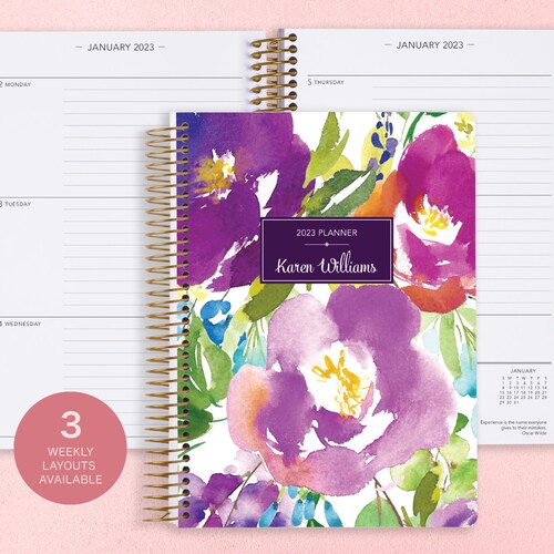 2024 Monthly Planner 7x9 / 12 Month Calendar / Choose Your Etsy Canada