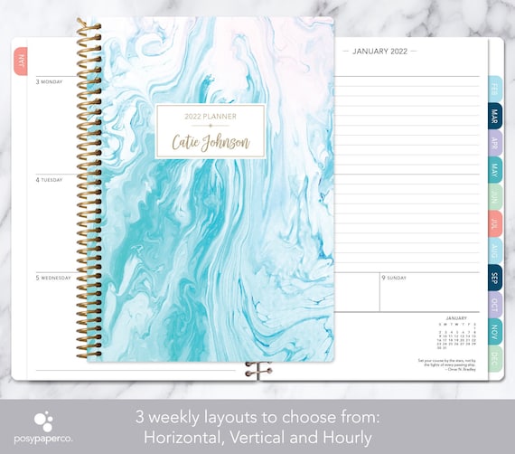 Calendars & Planners Paper & Party Supplies Academic Year Planner 2022