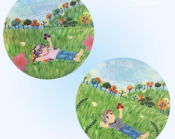 Pegatina de concienciación sobre el autismo: "Diferente, no inferior" / Calcomanía impermeable sobre neurodiversidad