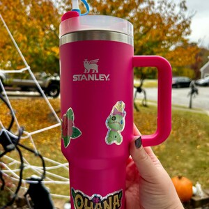 Lilo and Stitch Tumbler with Waterproof Vinyl Stickers Set image 6