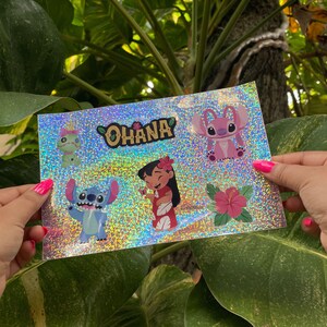 Lilo and Stitch Tumbler with Waterproof Vinyl Stickers Set image 4