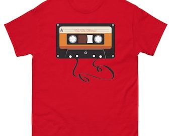Nostalgische hiphopmixtape, uniseks T-shirt - retro en streetstyle