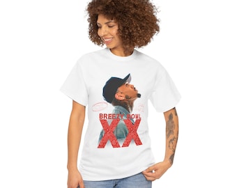 Exclusive Breezy Bowl Tour Unisex Heavy Cotton T-Shirt - Limited All Paisley Red Edition with Tour Dates!