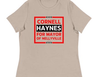 Camisa elegante y relajada para mujer de Cornell para alcalde de St. Louis: perfecta para fanáticos y activistas