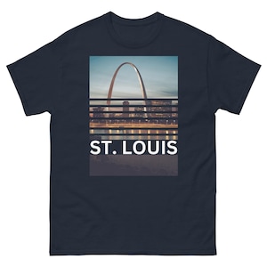 Stylish Unisex St. Louis Blinds Tee - Show Your Love for the Arch! Celebrate the Spirit of the Gateway City! (White)