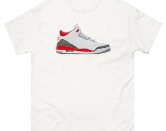 Camiseta gráfica retro Jordan 3 Vibes Only / Camisa de moda urbana unisex