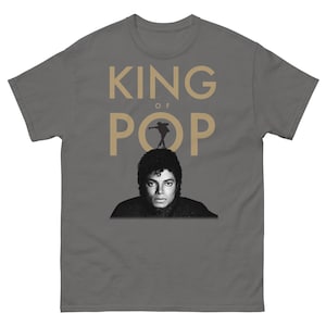 King of Pop: Michael Unisex Shirt – Celebrate the Legend! (Black)