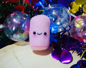 Marshmallow Keepsake (Magnetic) - Gift felt craft cute boyfriend girlfriend lover friend partner relationship bestfriend family