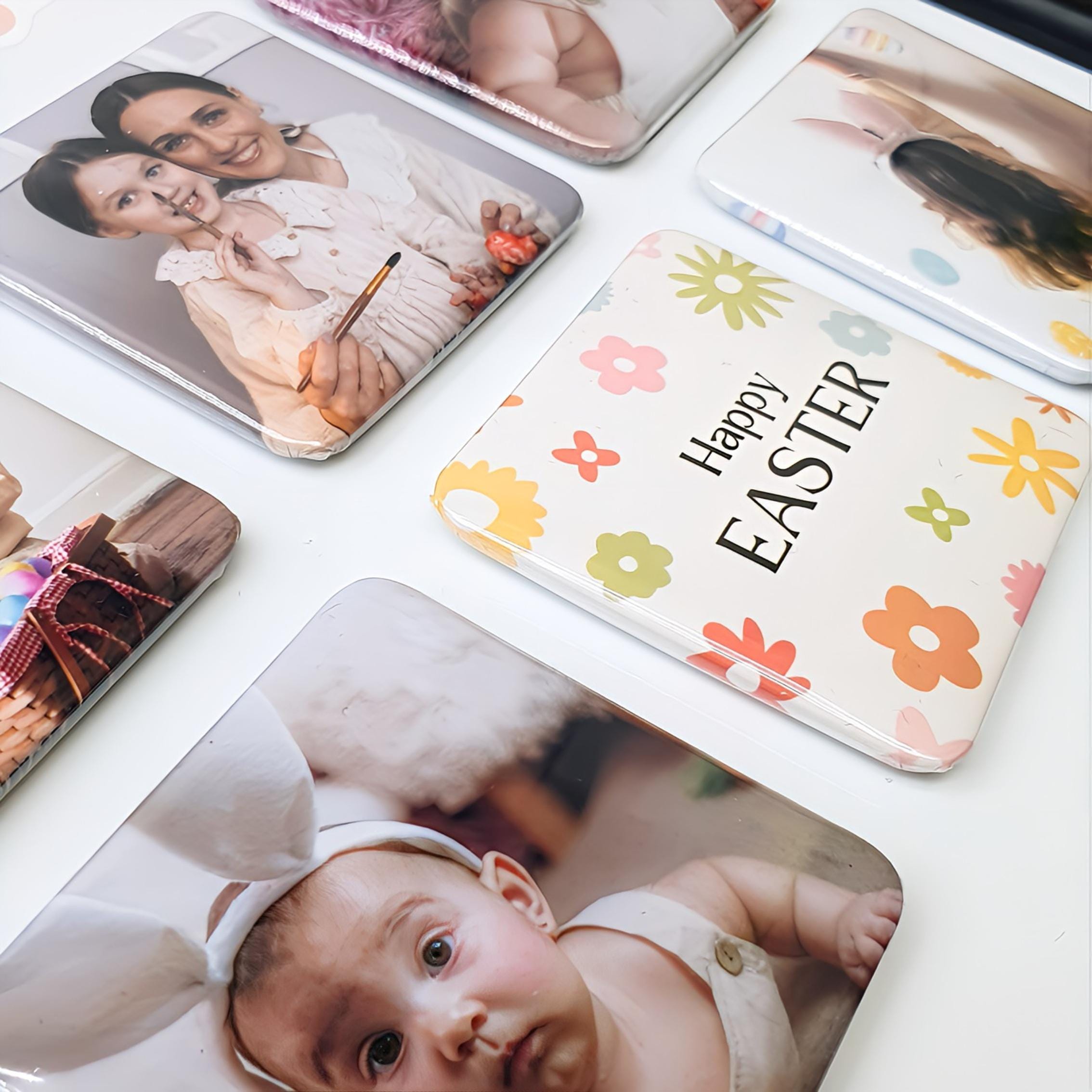 Imanes fotográficos personalizados (Edición Pascuas 2025)