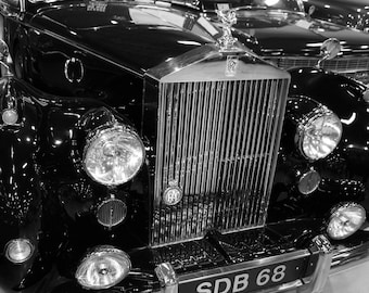 1951 Rolls-Royce Silver Dawn Car Printable Artwork Digital Download Get it Today
