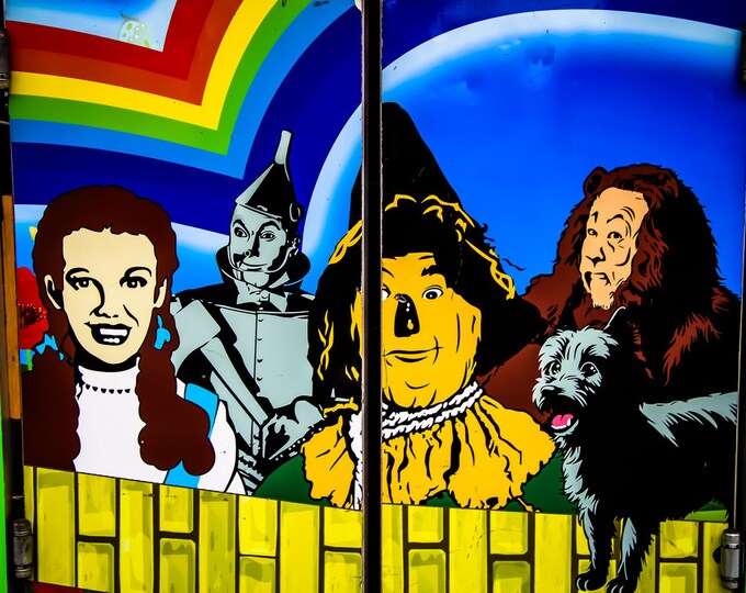 Wizard of Oz Carnival Artwork Printable Artwork Digital Download Get it Today