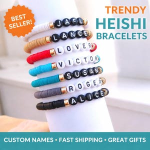 Pulseras Heishi Team – Regalos Corporativos & Eventos de Empresa (Bulk)
