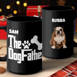 Personalisierte Hunde Papa Kaffeetasse: Individuelles Geschenk für Tierliebhaber