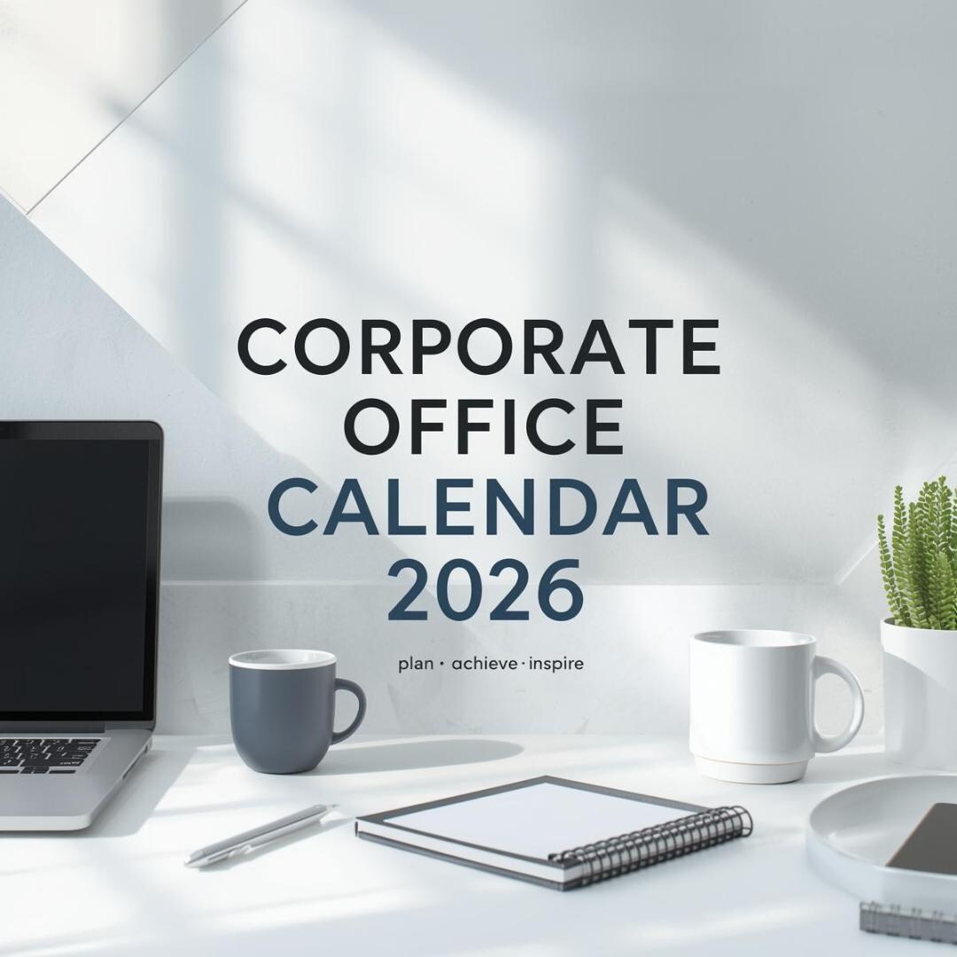 Corporate Office Calendar 2026 - Etsy