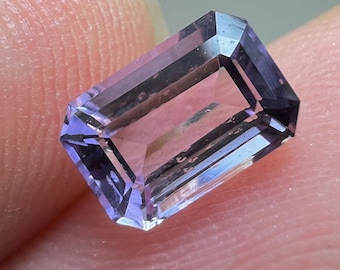 1.10 CT Ultra Rare Transparent Fluorescent Scapolite Purple Color Top Quality Piece Cut Gemstone@AFG