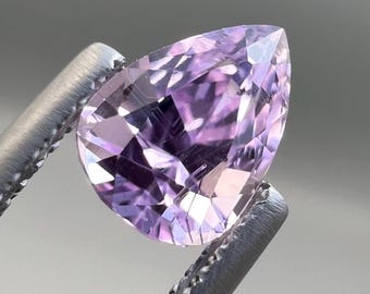2.00 Carat Natural Kunzite Top Pink Color Untreated Unheated From Kunar Mine Afghanistan