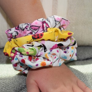 Scrunchies / Ponytail Scrunchies / Fun Hair Ties / Hanukkah Hair Ties.