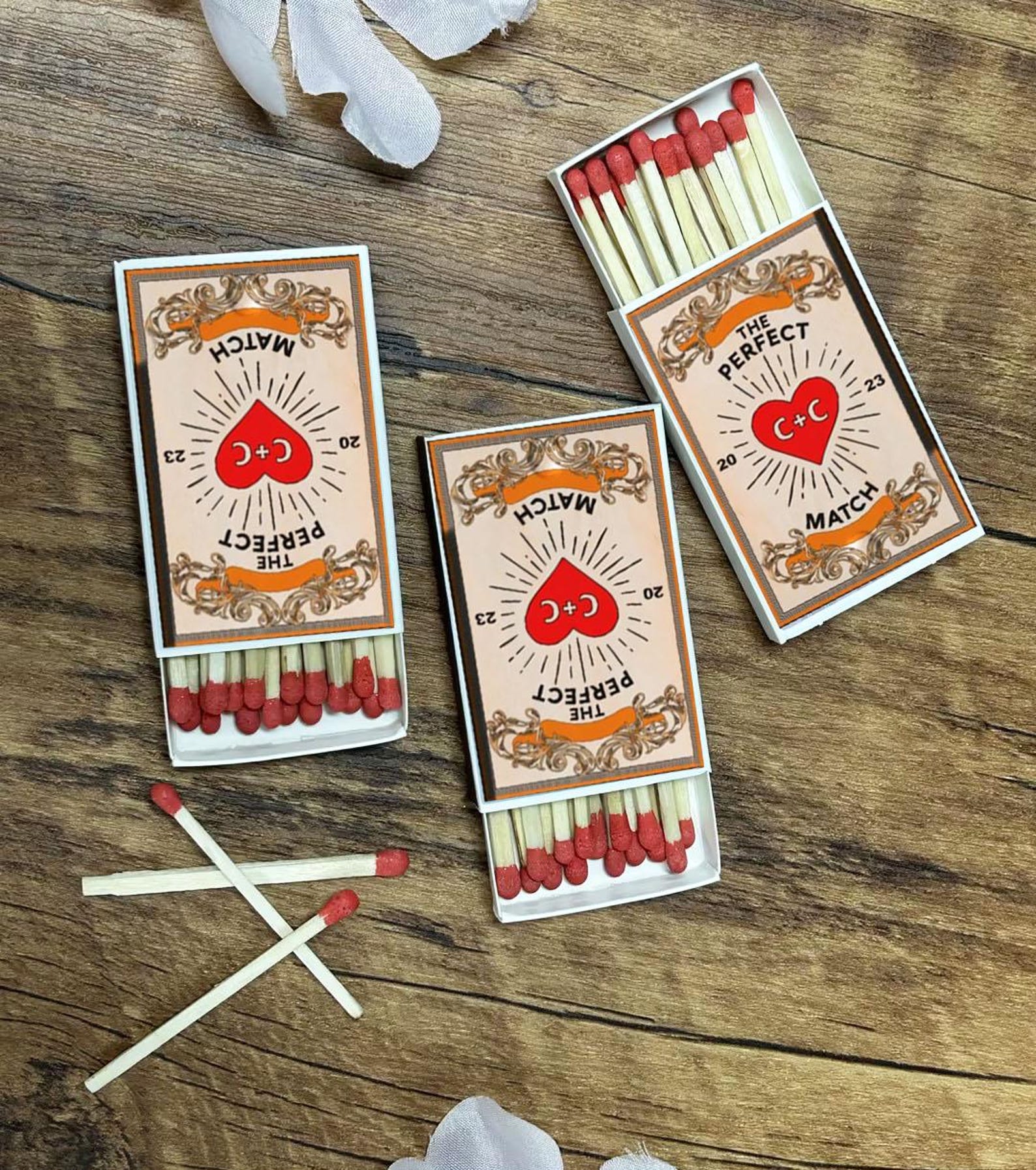 Personalized Wedding Matchbox,wedding Matches,bridal Shower Favors ...