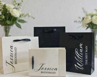 Bolsa de regalo personalizada para padrinos de boda, regalos para padrinos de boda, bolsa de regalo personalizada para padrino de boda, bolsa de regalo personalizada, bolsas de regalo para fiestas de bodas, regalos de boda.