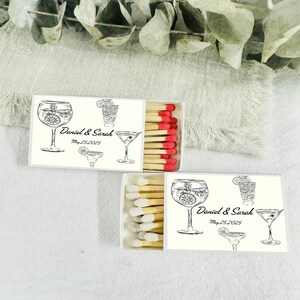 Custom Matchboxes, Custom Matchbook, Wedding Matches, BULK SET OF 50 Personalized Wedding Shower Matches,Wedding Favors, Custom Party Favors