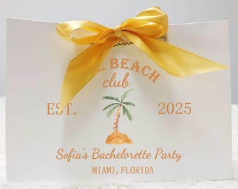 Personalised Wedding Gift Bags, Custom Bridesmaid Gift Bags, Gift Bag for Wedding, Bride Gift Bag, Thank You Gift Bags, Ribbon Gift Bags
